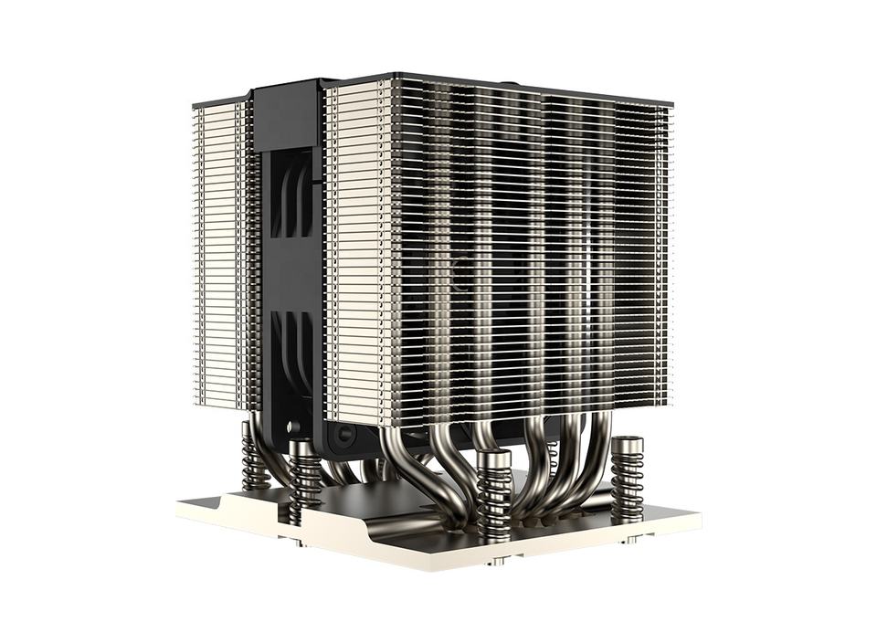 COOLSERVER SP7 4UM95 PRO Server CPU Cooler 6 Heat Pipe Copper Bottom Two Ball Bearing PWM Fan Supports for SP7 Motherboard