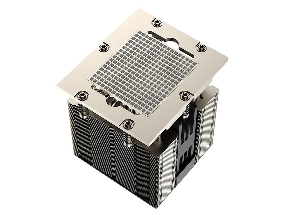 COOLSERVER SP7 4UM95 PRO Server CPU Cooler 6 Heat Pipe Copper Bottom Two Ball Bearing PWM Fan Supports for SP7 Motherboard