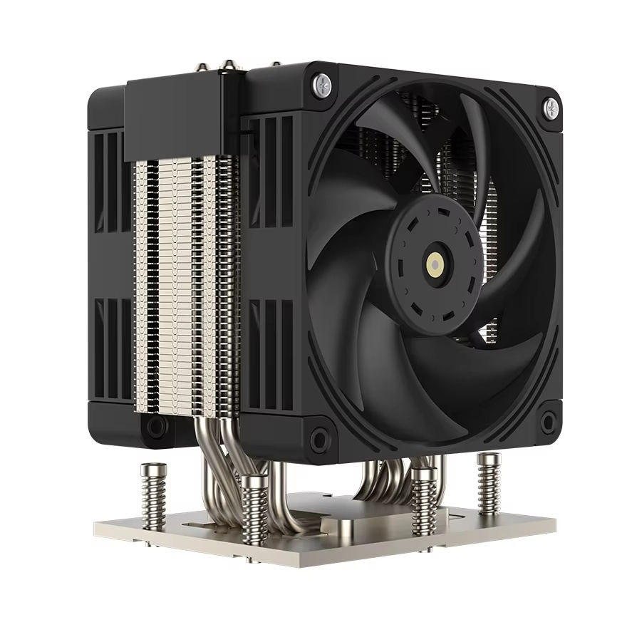 COOLSERVER SP7 4UM98 CPU Cooler 6 Heat Pipes Copper Bottom Two Ball Bearing PWM Fan TDP 400W for SP7 Motherboard Computer