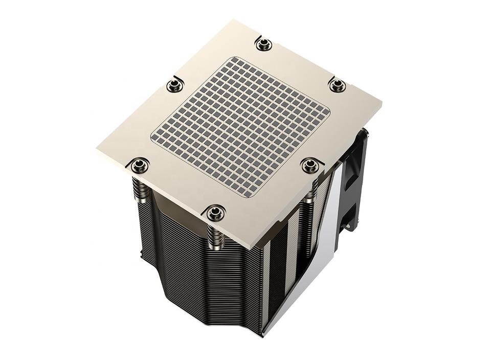 COOLSERVER SP7 4US42 Server CPU Cooler 6 Heat Pipes Copper Bottom Two Ball Bearing PWM Fan TDP 400W for Computer Case
