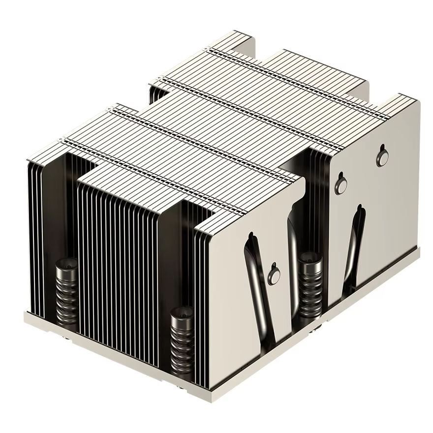 COOLSERVER SP8 2US21 CPU Cooler 6 Heat Pipes Copper & Aluminum Bottom for SP8 Motherboard Computer Case TDP 350W