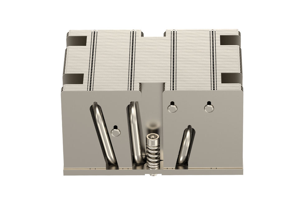 COOLSERVER SP8 2US21 CPU Cooler 6 Heat Pipes Copper & Aluminum Bottom for SP8 Motherboard Computer Case TDP 350W