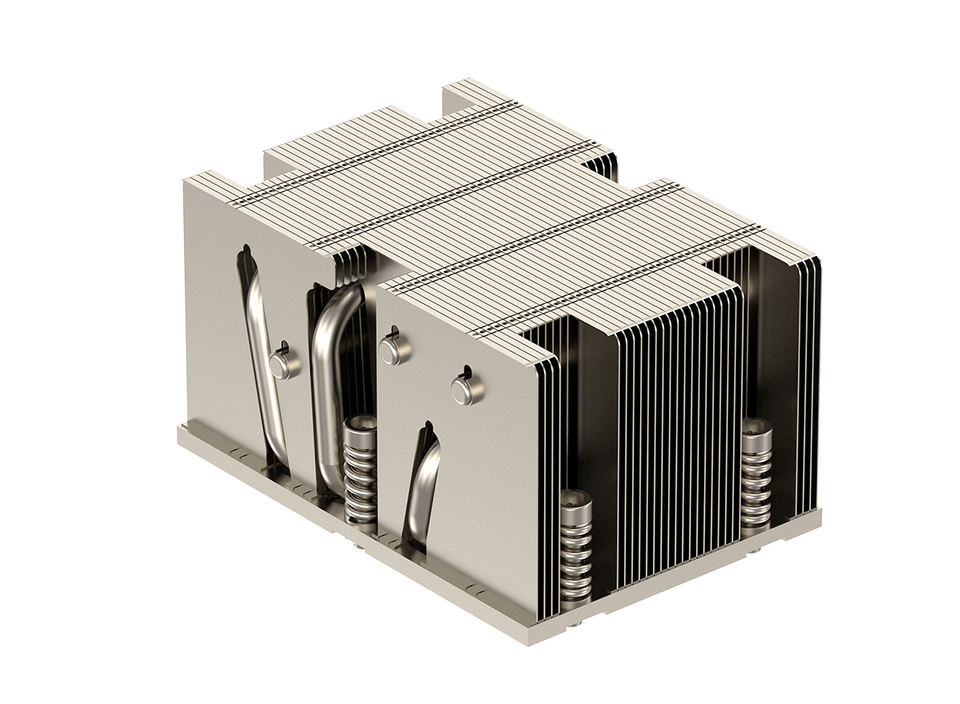 COOLSERVER SP8 2US21 CPU Cooler 6 Heat Pipes Copper & Aluminum Bottom for SP8 Motherboard Computer Case TDP 350W