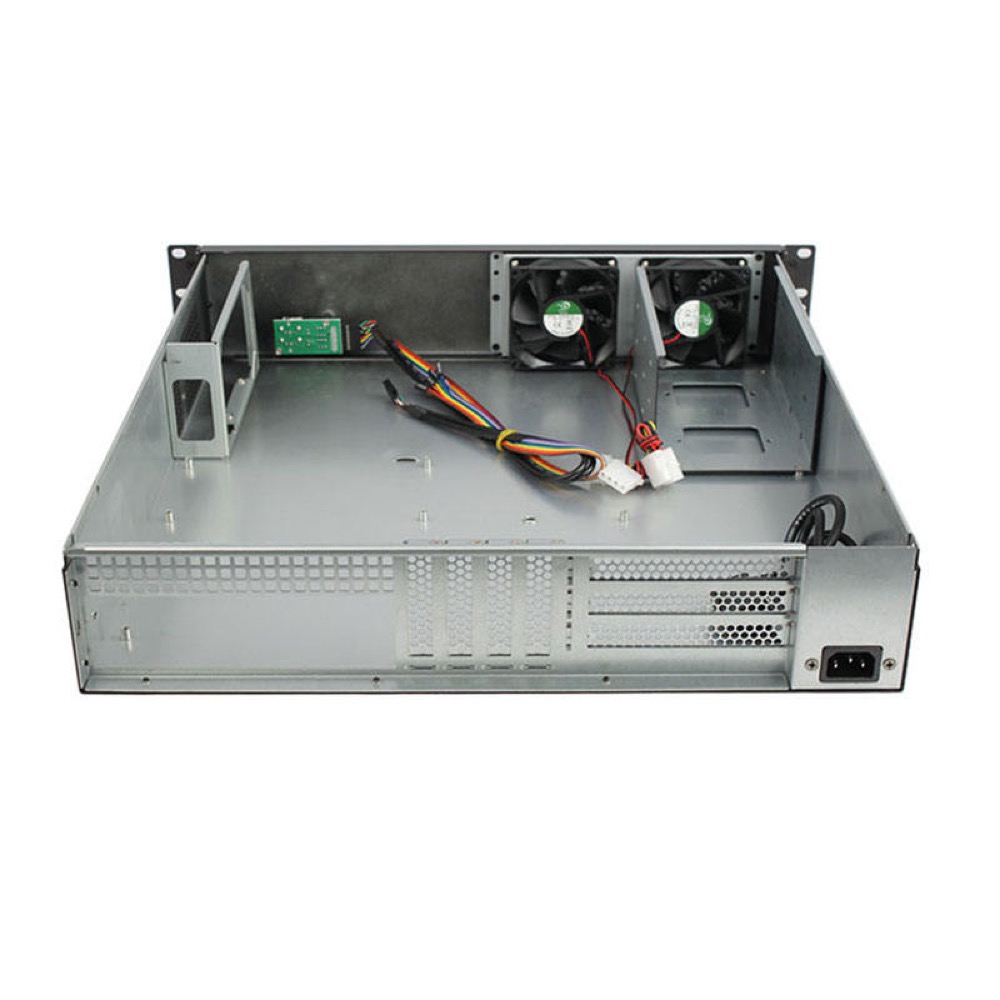 K245F 2U Short-Depth Rackmount Chassis (450 mm)