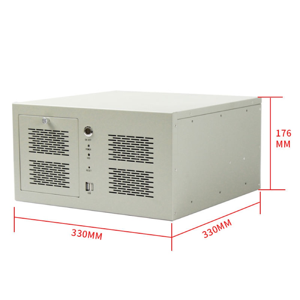 T431 Wall-Mount ATX Industrial Chassis
