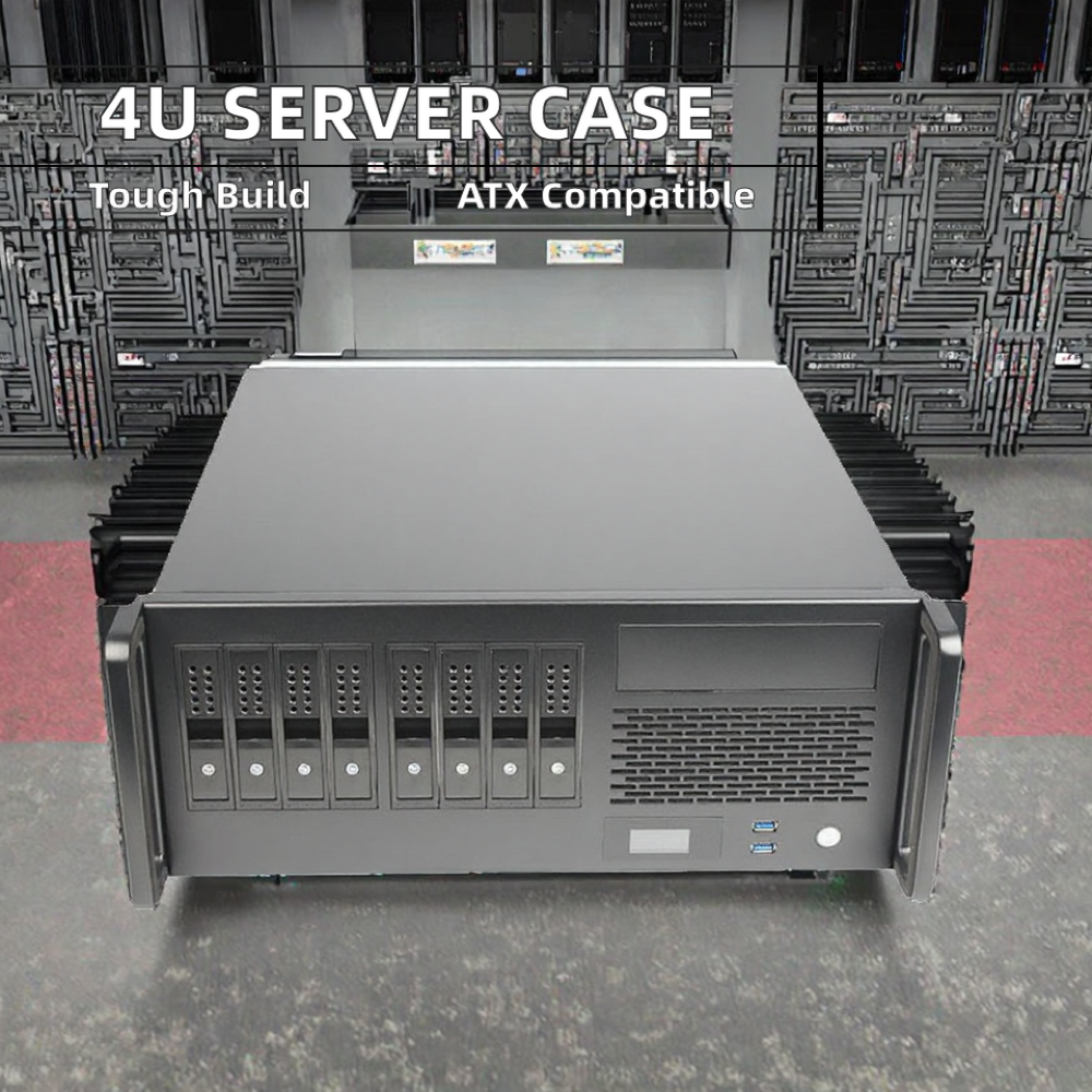 K445F-8C 4U Rackmount Storage Chassis