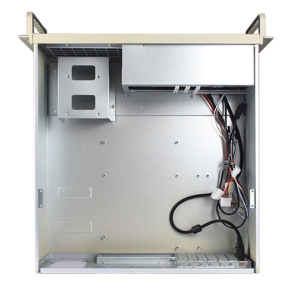 K445LC 4U ATX Rackmount Chassis with 8.9-inch Touch Display