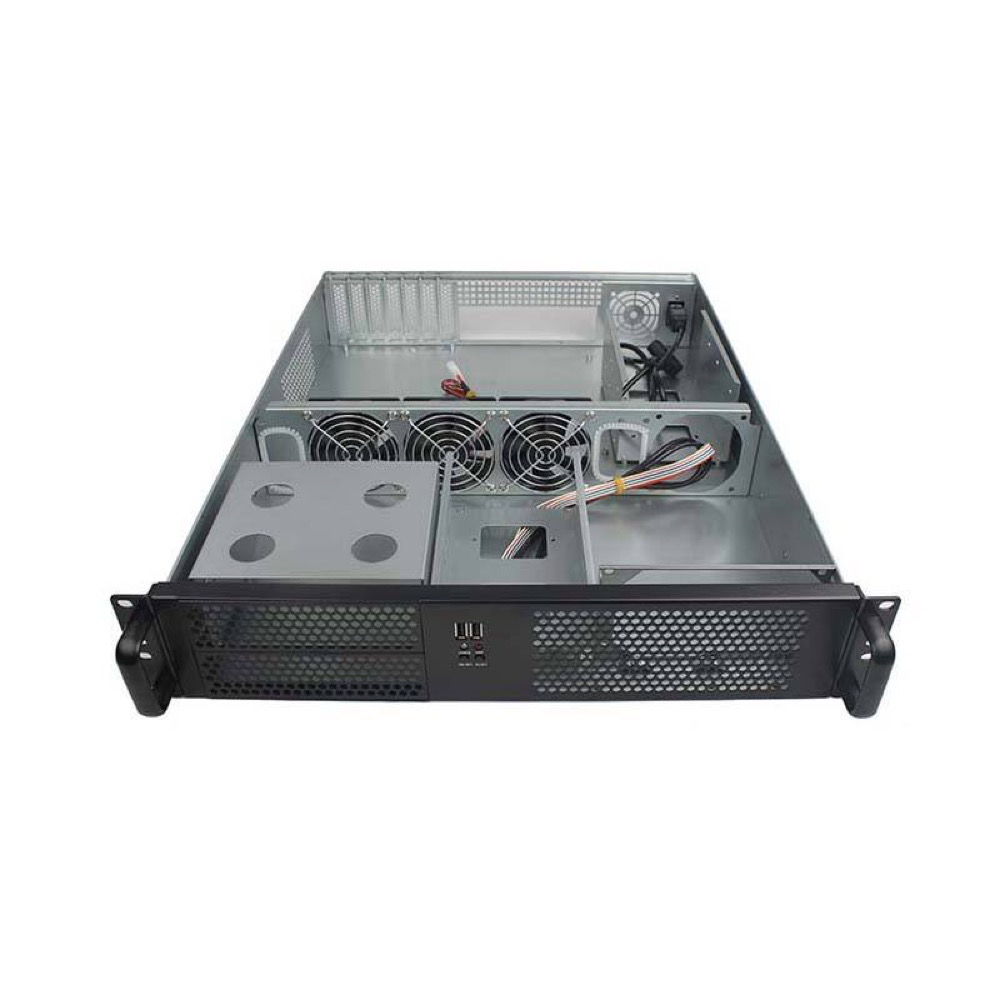 K255F-1 2U Rackmount ATX Chassis with 8-Bay Storage