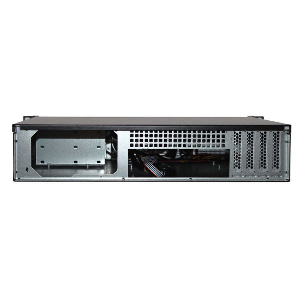 HOT SELLING 2U LCD RACKMOUNT CASE WITH FAN CAN SUPPORT 9.6*9.6 MOTHERBOARD ATX FAN and 2*8CM FANS
