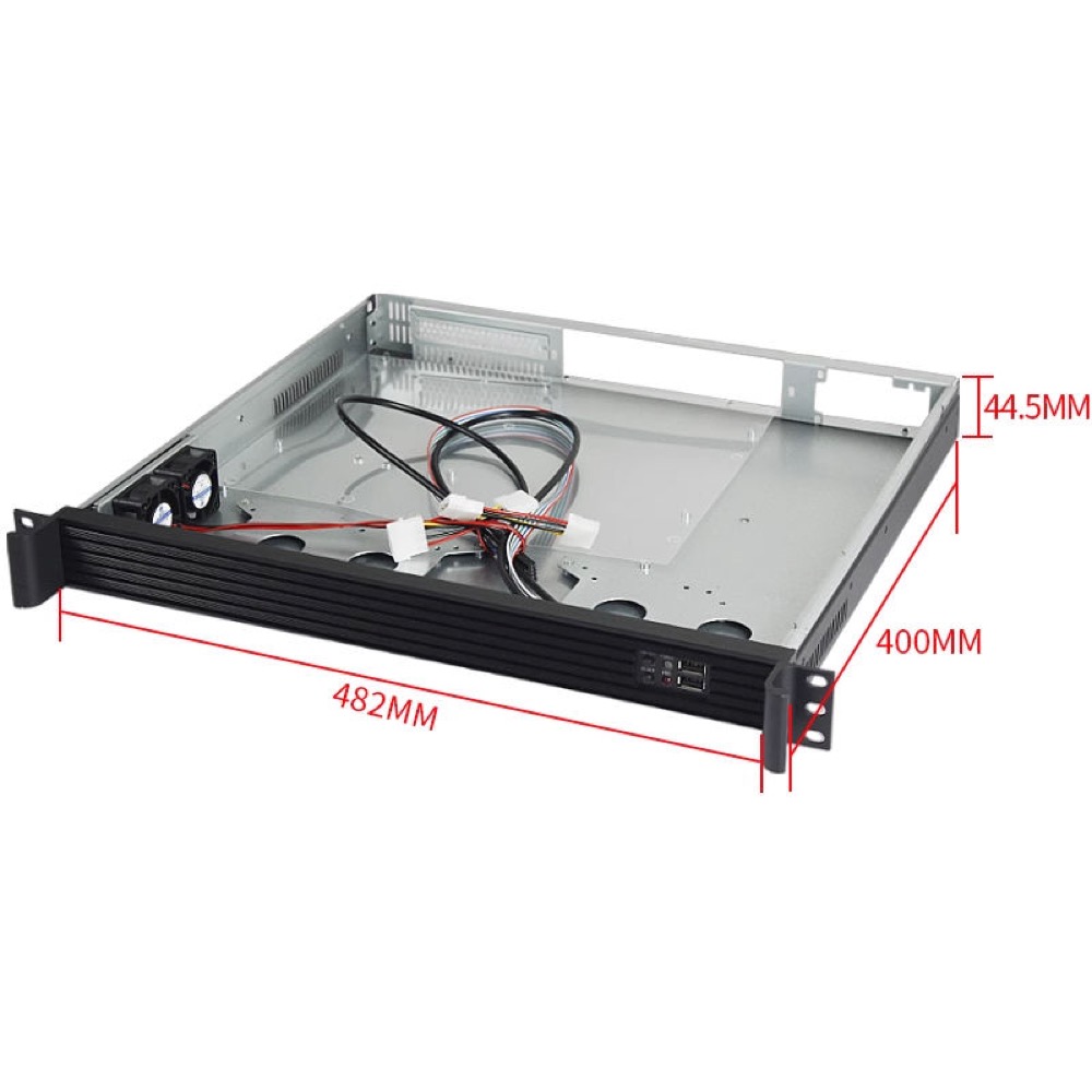 K139L 1U Mini-ITX Rackmount Chassis
