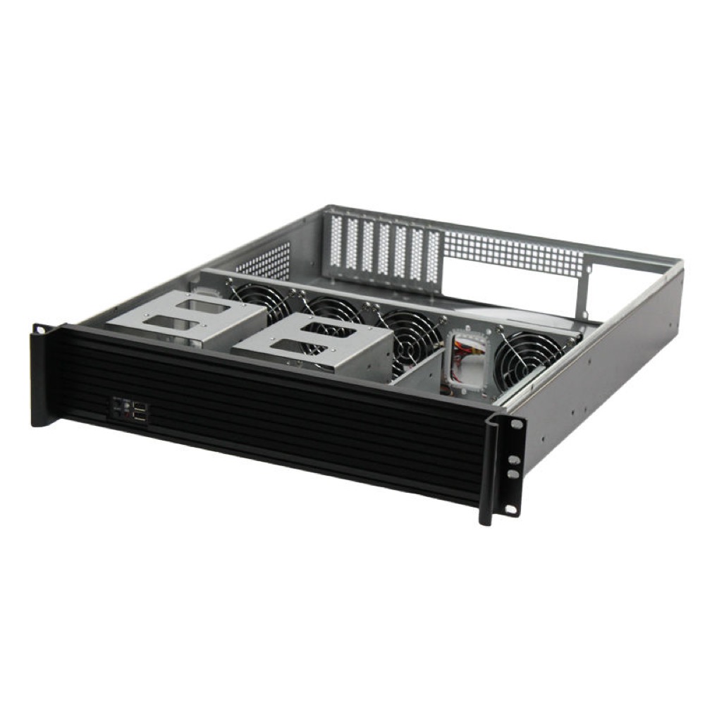 K255L 2U 8-Bay ATX Rackmount Chassis
