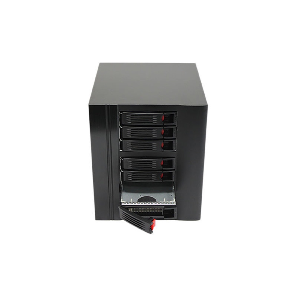 NAS 6bays Mini Tower Server Case Computer Case of Storage Rack Case