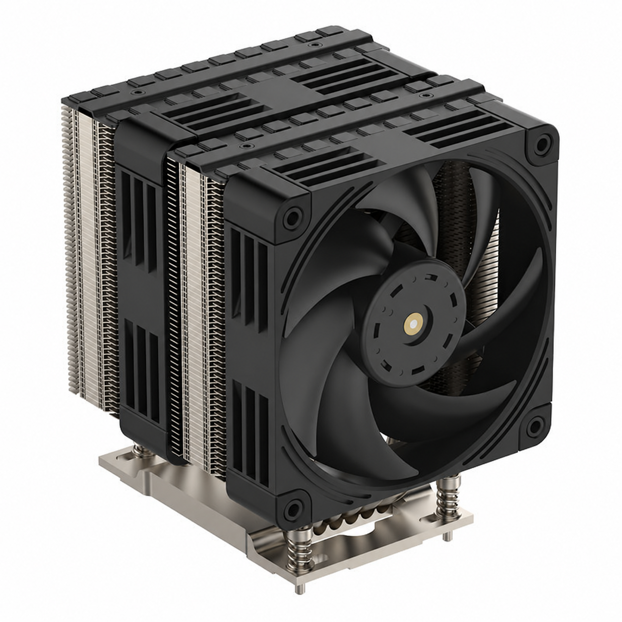 New SP6 Leopard CPU Server Radiator 4U Dual Tower Dual Fan 6 Heat Pipe Silent air Cooling