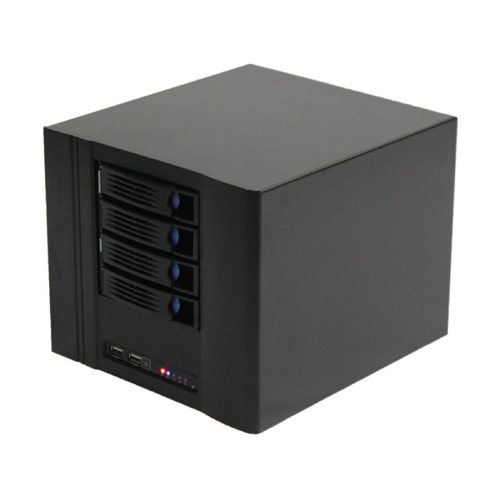 N4 4-Bay Mini-ITX Hot-Swap NAS Chassis