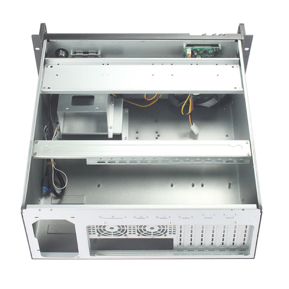 K446E 4U Rackmount Chassis with Temperature LCD