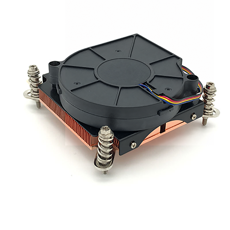 LGA2011/115X 1U Active Desktop Computer Cpu Radiator Temperature Control Fan Multi-platform Pure Copper Tube