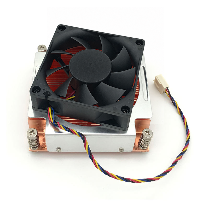 LGA1700/2011/1155/1151/1156 Desktop Computer Cpu Radiator Temperature Control Fan Multi-platform Pure Copper Tube air Cooling