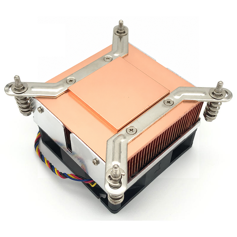 LGA1700 2011 115X 2U Desktop Computer CPU Cooler Radiator Temperature Control Fan Intel Platform Pure Copper Heat