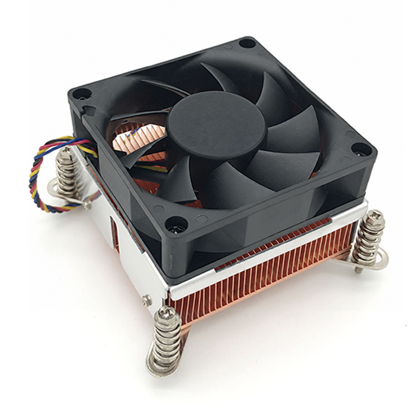 LGA1700 2011 115X 2U Desktop Computer CPU Cooler Radiator Temperature Control Fan Intel Platform Pure Copper Heat