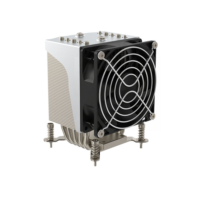 COOLSERVER 115X 1155 1151 Active Desktop CPU Cooler Pure Copper Air Cooling Heat Sink PC Heatsink Material