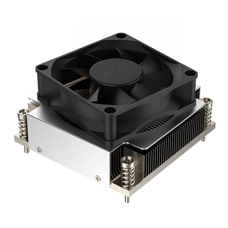 COOLSERVER LGA1700 2U3CA 12th Generation CPU Server Radiator Pure Copper Shovel Teeth Heat Sink Temperature Control Fan