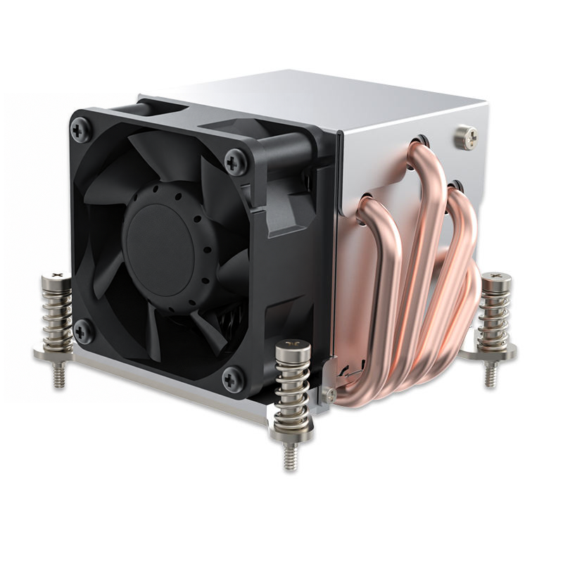 COOLSERVER 1700 2UR63 Universal Server CPU Cooler Air Cooling 4 Heat Pipes Heat Sink Server Cooler TDP 165W