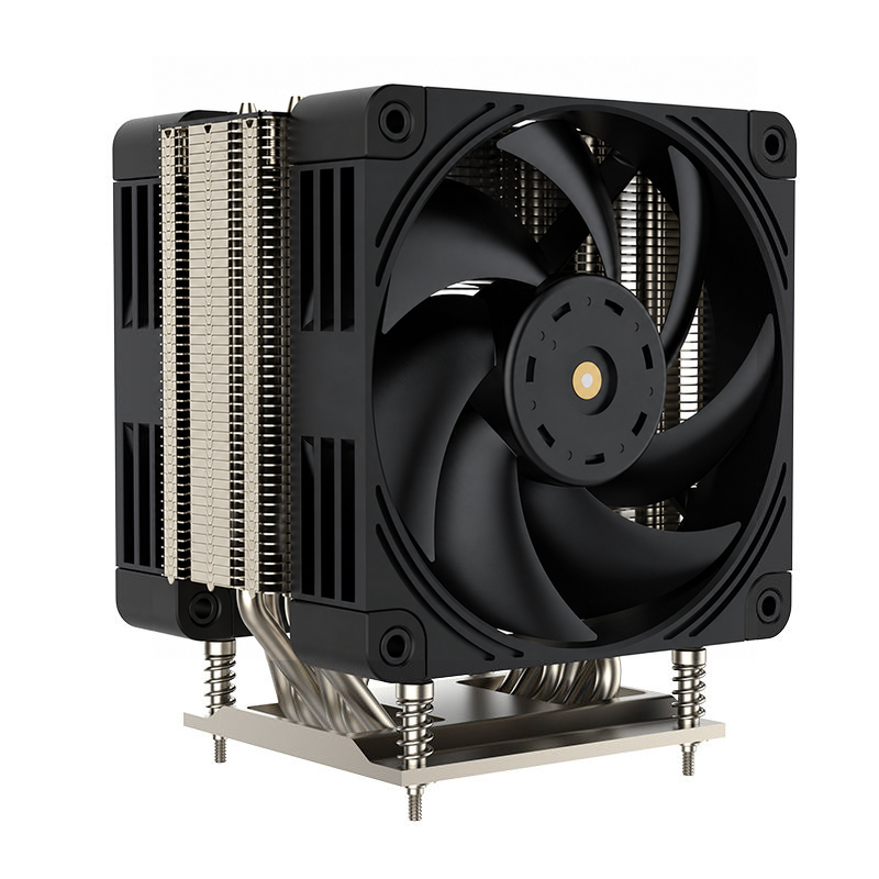COOLSERVER LGA1700 4UR25 12th Generation CPU Server Radiator Dual Fan 6 Heat Pipe Silent 13900K New Computer Processor TDP 255W