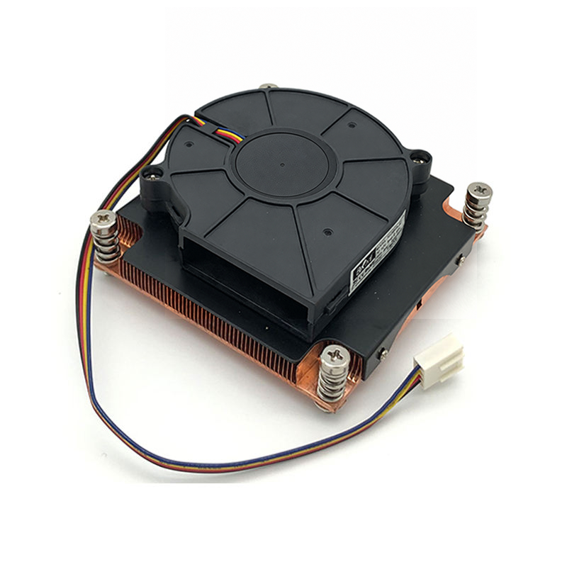 COOLSERVER LGA2011 1U3C 110W TDP Silent CPU Cooer Cooling Fan with Copper & Aluminum Heatsink for Computer Case Server