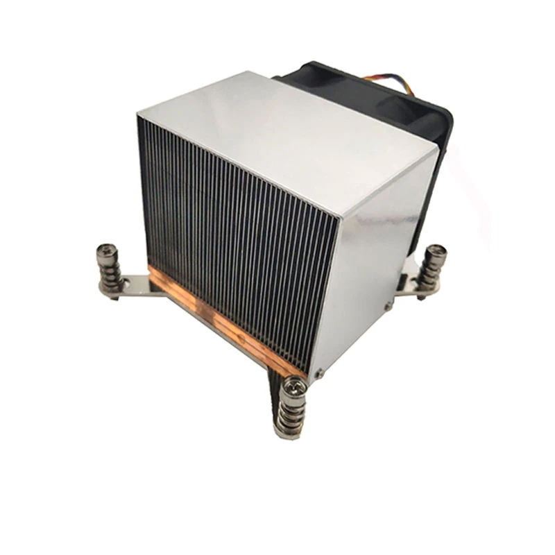 COOLSERVER LGA2011 CS-2011-2U6CA-S Computer Case Air Cooler CPU Silent Two Ball Bearing Copper Aluminum Fan Radiator 95W 12V