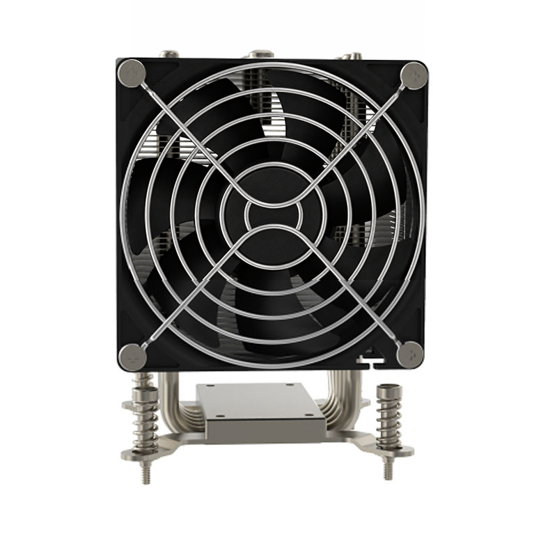 COOLSERVER CS-2011-4UR22-S LGA2011 Server CPU Cooler Cooling Silent Fan Two Ball Bearing Copper Aluminum Computer Case TDP 200W