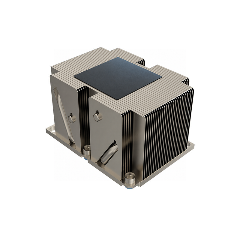 COOLSERVER LGA3647 2U Server 4 Heat Pipe Passive CPU Radiator Pure Copper Copper Bottom Platform Universal