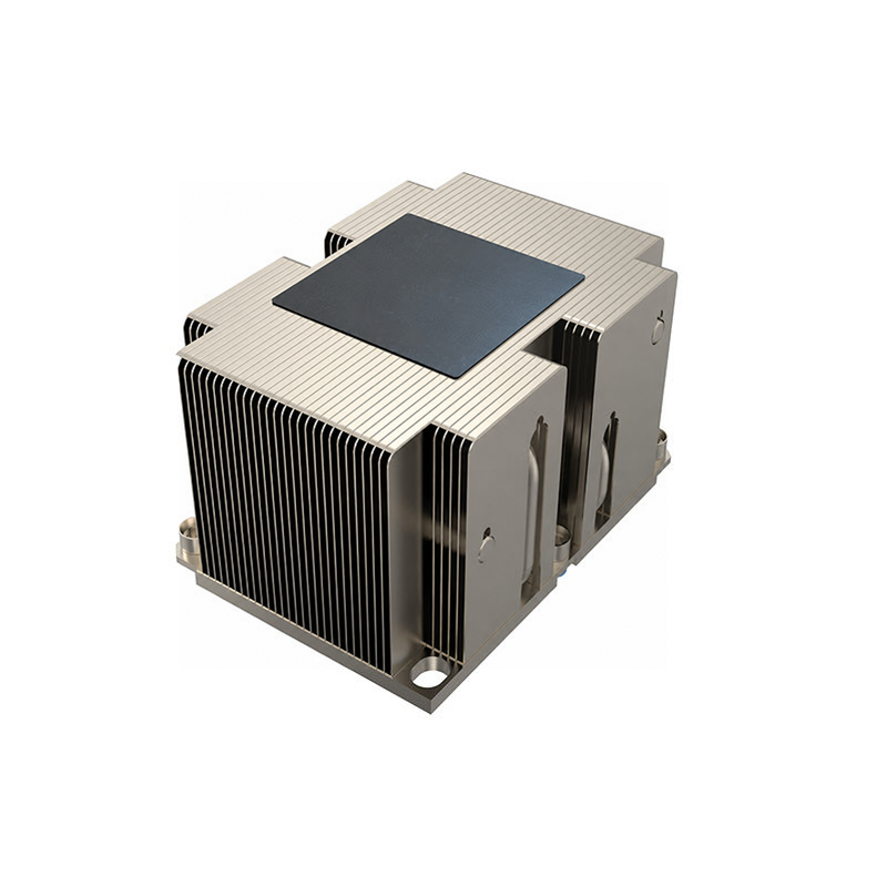 COOLSERVER LGA3647 2U Server 4 Heat Pipe Passive CPU Radiator Pure Copper Copper Bottom Platform Universal