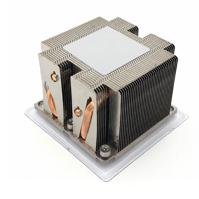 CoolServer 3647 4 Heatpipe Pure Copper CPU Cooling Server Side Blowing Temperature Control Fan 2U Effective Cooling PC Radiator
