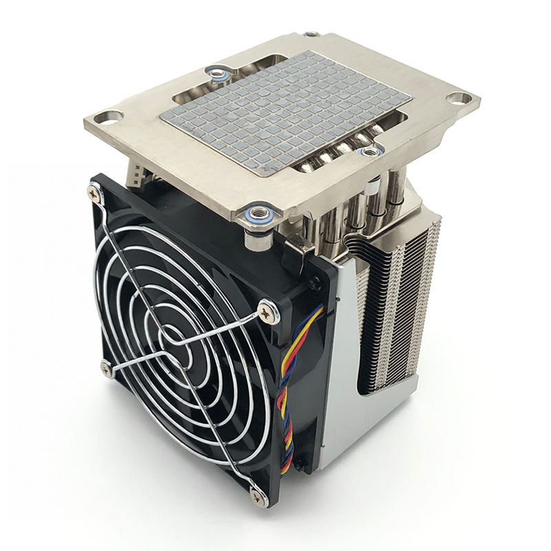 LGA3647 Rectangular 4U Server Radiator Active 5 Heat Pipe Desktop Tower Money CPU Fan