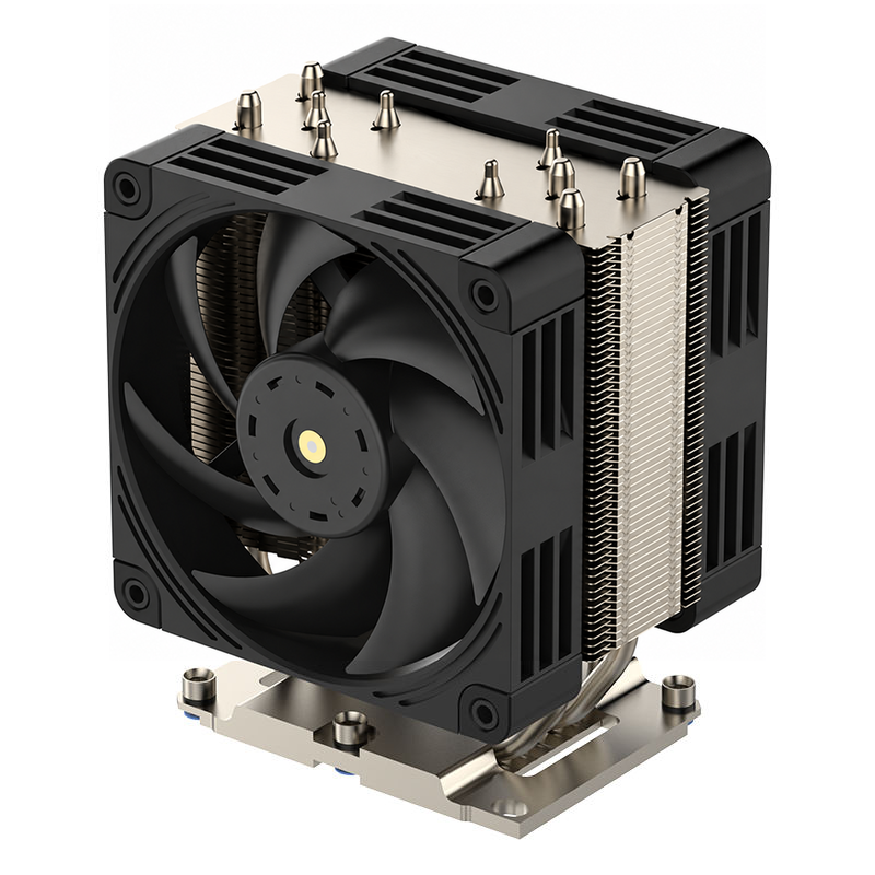 LGA3647 Rectangular 4U Radiator Heat Pipe Active CPU COOLSERVER Desktop Host Silent Tower Dual Fan