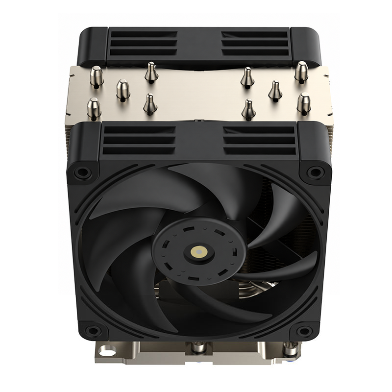 LGA3647 Rectangular 4U Radiator Heat Pipe Active CPU COOLSERVER Desktop Host Silent Tower Dual Fan