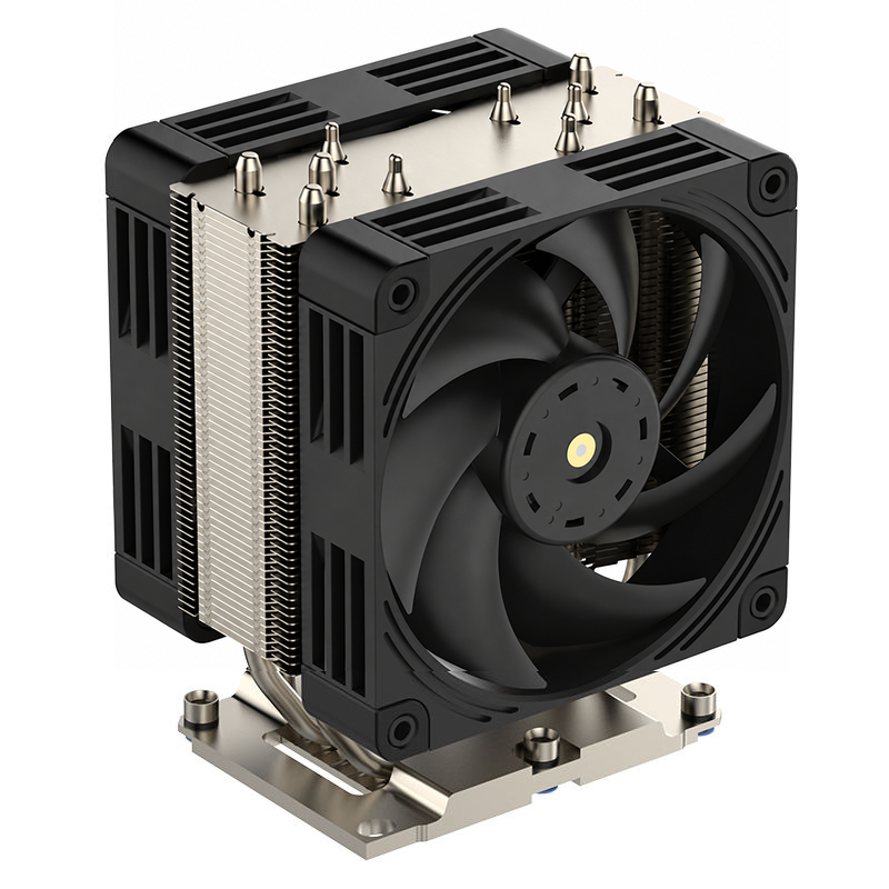 LGA3647 Rectangular 4U Radiator Heat Pipe Active CPU COOLSERVER Desktop Host Silent Tower Dual Fan