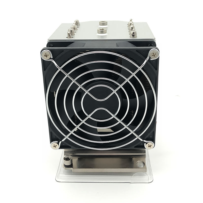LGA3647 Rectangular 4U Radiator 6 Heat Pipe Active CPU COOLSERVER Desktop Host Silent Fan