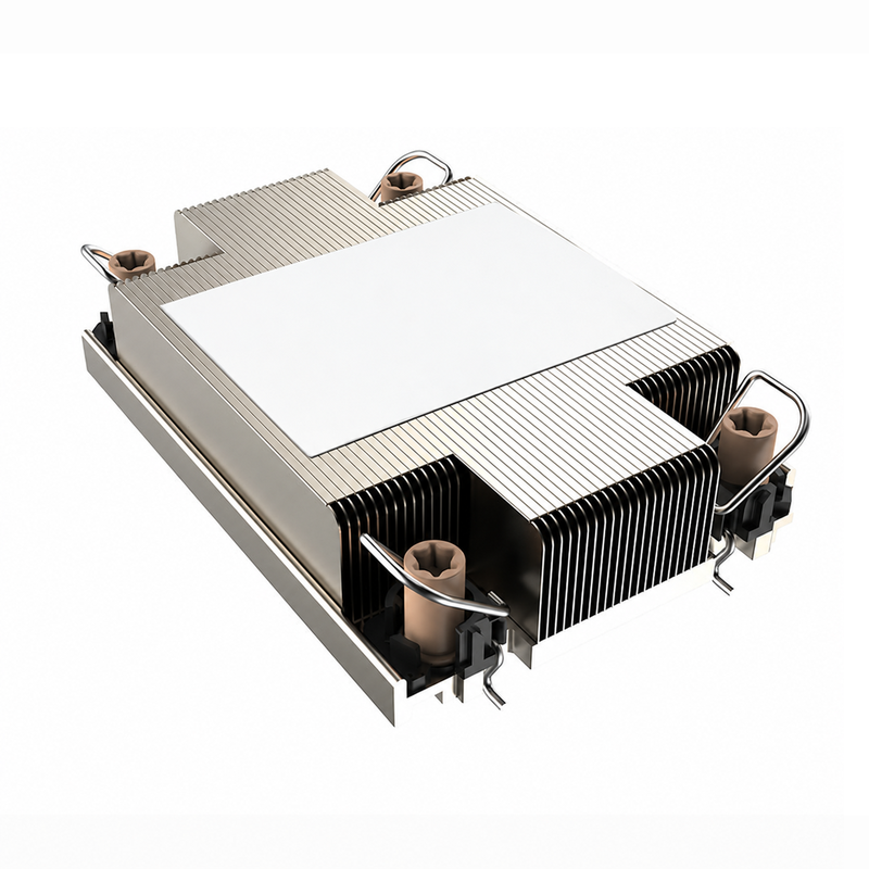 COOLSERVER INTEL New LGA 4189 1U CPU Cooler Server Radiator Desktop Computer Fan Silent Ultra-Micro TDP 185W
