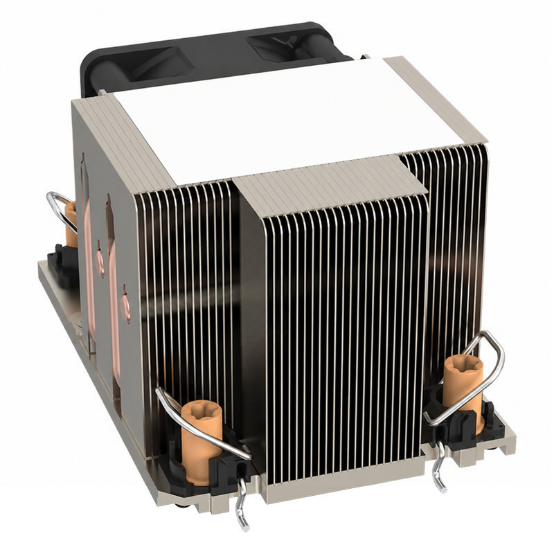 COOLSERVER Intel LGA4189 2UM83 Rectangle Desktop 2U 4pin PWM Server CPU Cooling Cooler Heatsink TDP285W