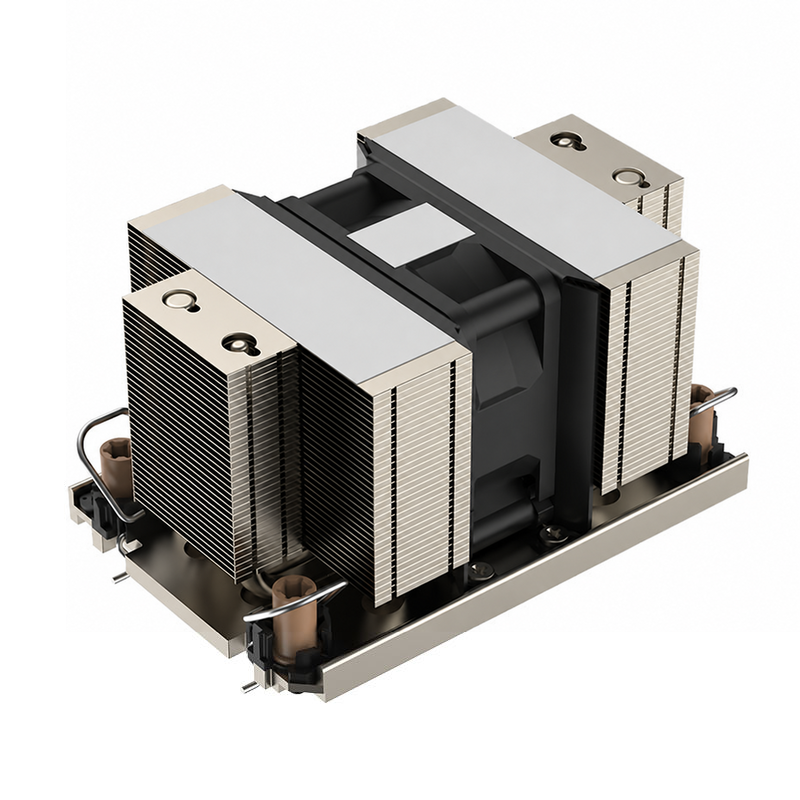 Support LGA4189 Platform CPU Cooling Heat Sink 5 Heat Pipe Computer Copper Bottom 2u Server New CPU Fan TDP 400W