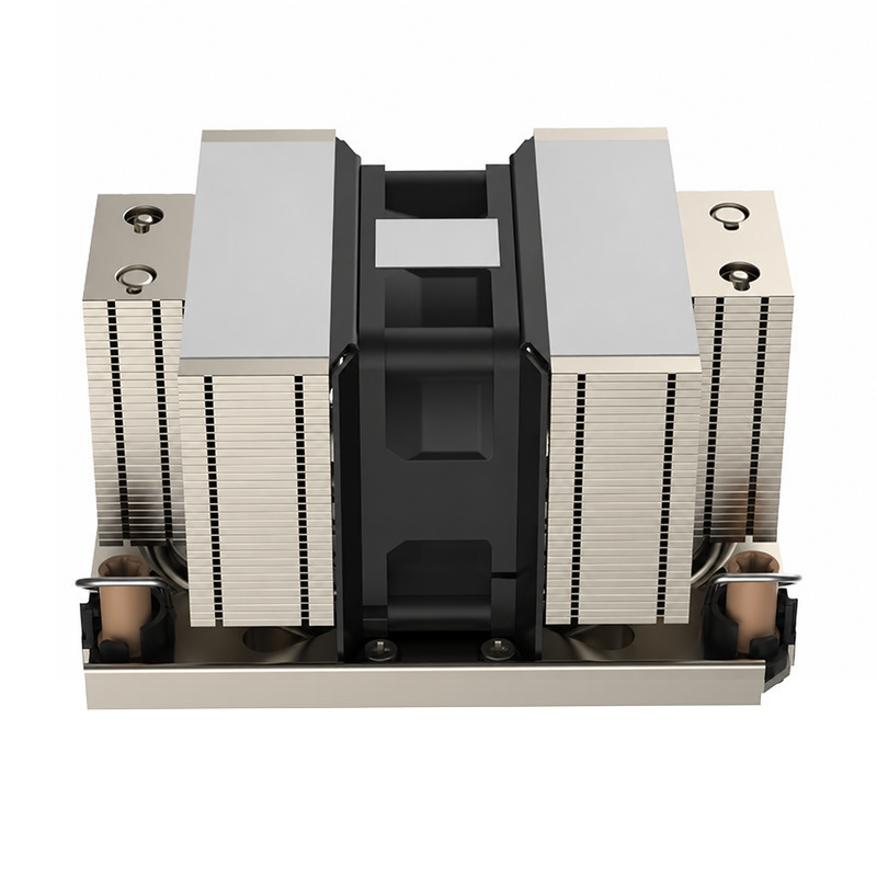 Support LGA4189 Platform CPU Cooling Heat Sink 5 Heat Pipe Computer Copper Bottom 2u Server New CPU Fan TDP 400W