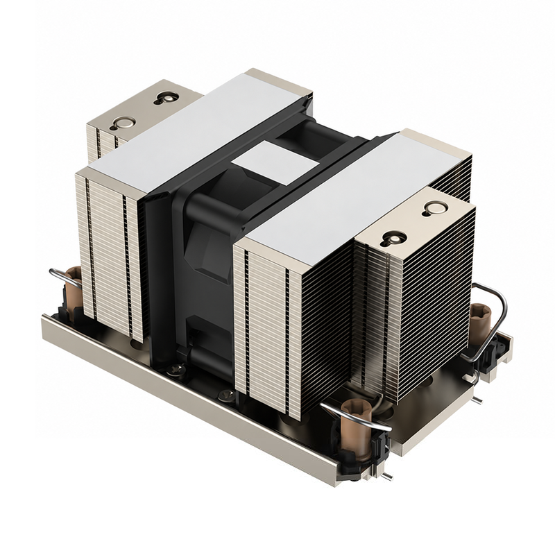 Support LGA4189 Platform CPU Cooling Heat Sink 5 Heat Pipe Computer Copper Bottom 2u Server New CPU Fan TDP 400W