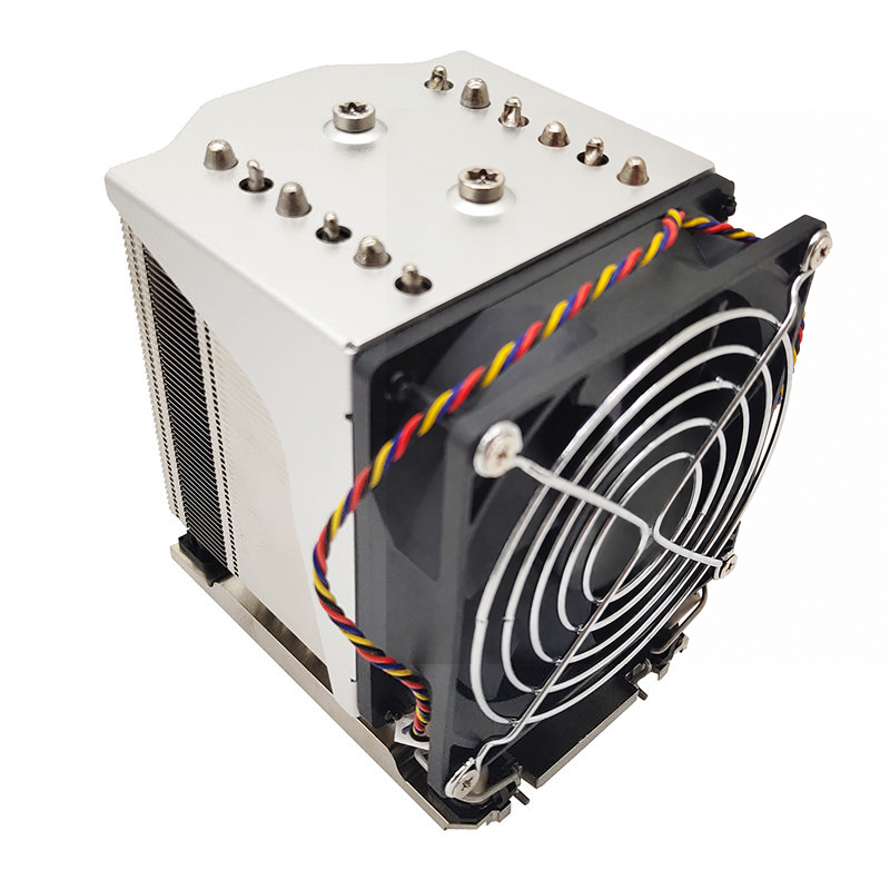 COOLSERVER LGA4189 4UM96 Server Radiator CPU Air Cooler Heat Dissipation 6 Heat Pipe Cooling 4U Intel Motherboard TDP 320W