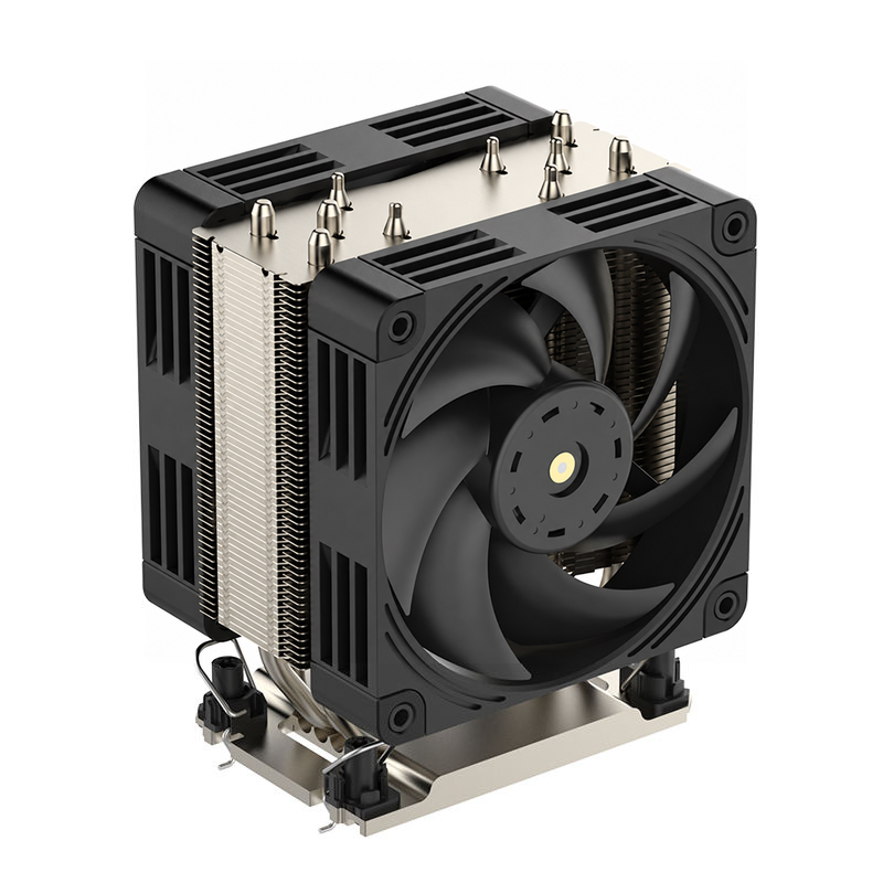 COOLSERVER LGA4189 4U M97 Server Radiator CPU Air Cooler 5 Heat Pipe Two Ball Bearing Copper Aluminum Fan Cooling Computer 395W