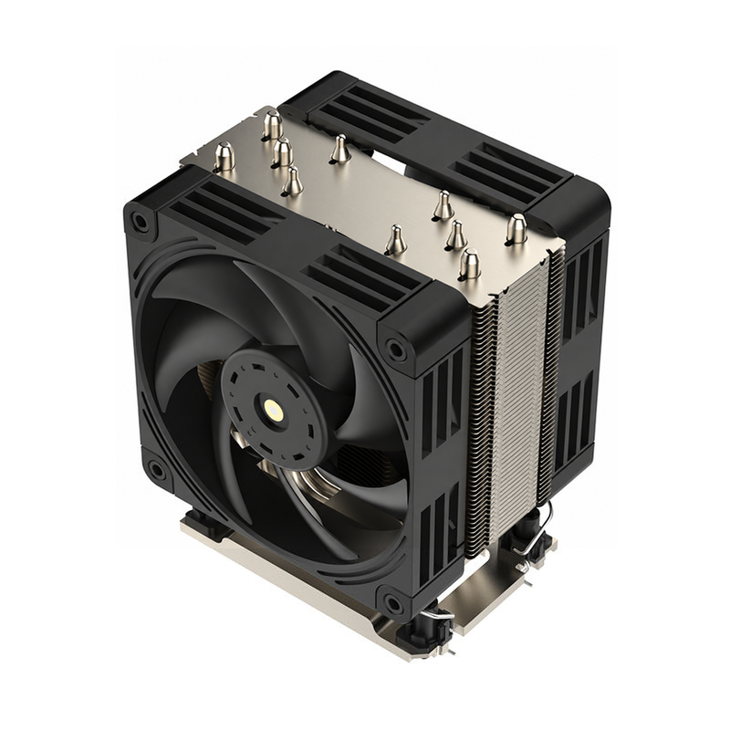 COOLSERVER LGA4189 4U M97 Server Radiator CPU Air Cooler 5 Heat Pipe Two Ball Bearing Copper Aluminum Fan Cooling Computer 395W