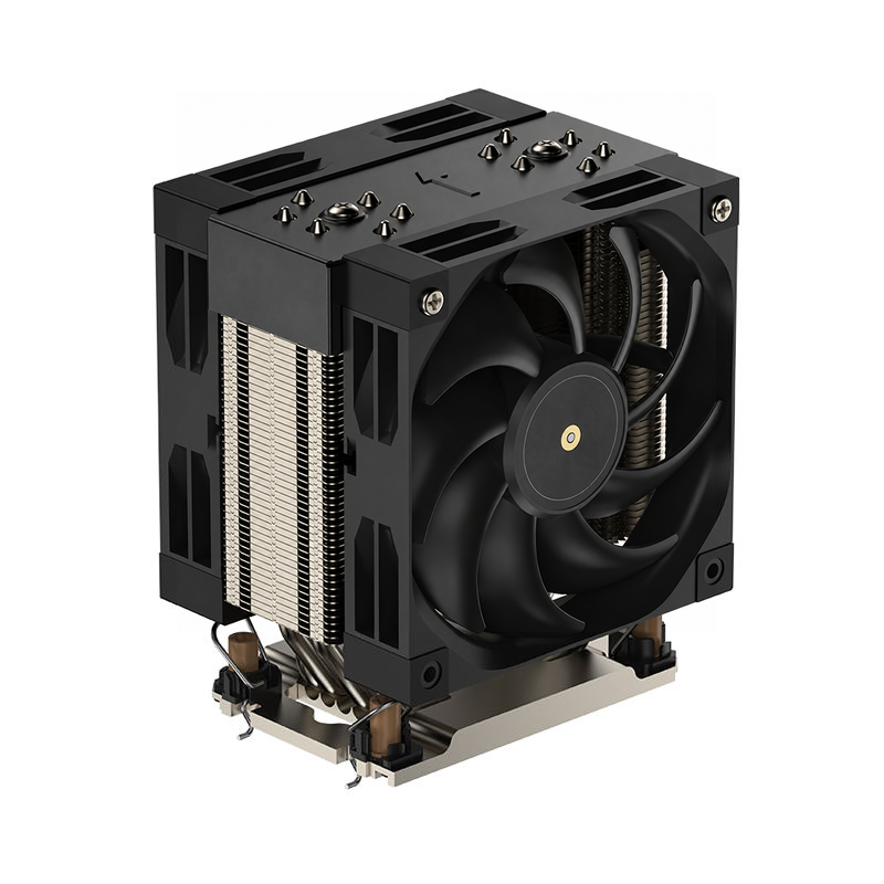 COOLSERVER LGA4189 4U M98 PRO Server Radiator CPU Air Cooler 6 Heat Pipe Two Ball Bearing Copper TDP 425W 92mm Fan 32dBA