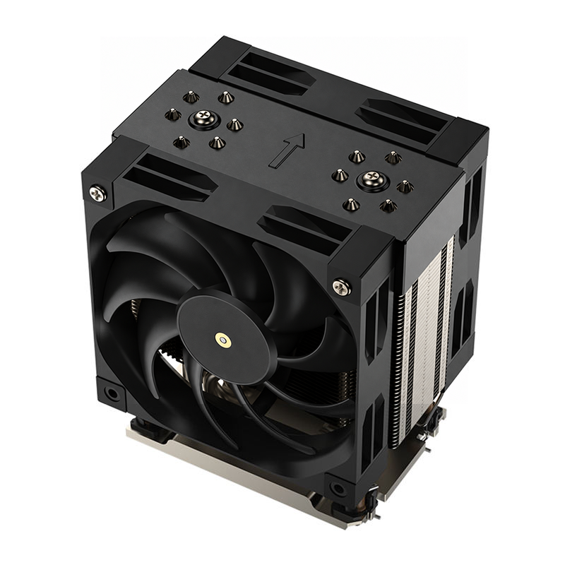 COOLSERVER LGA4189 4U M98 PRO Server Radiator CPU Air Cooler 6 Heat Pipe Two Ball Bearing Copper TDP 425W 92mm Fan 32dBA
