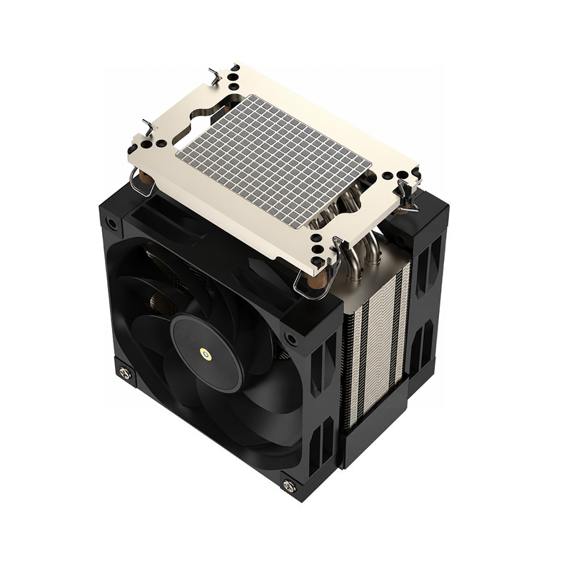 COOLSERVER LGA4189 4U M98 PRO Server Radiator CPU Air Cooler 6 Heat Pipe Two Ball Bearing Copper TDP 425W 92mm Fan 32dBA