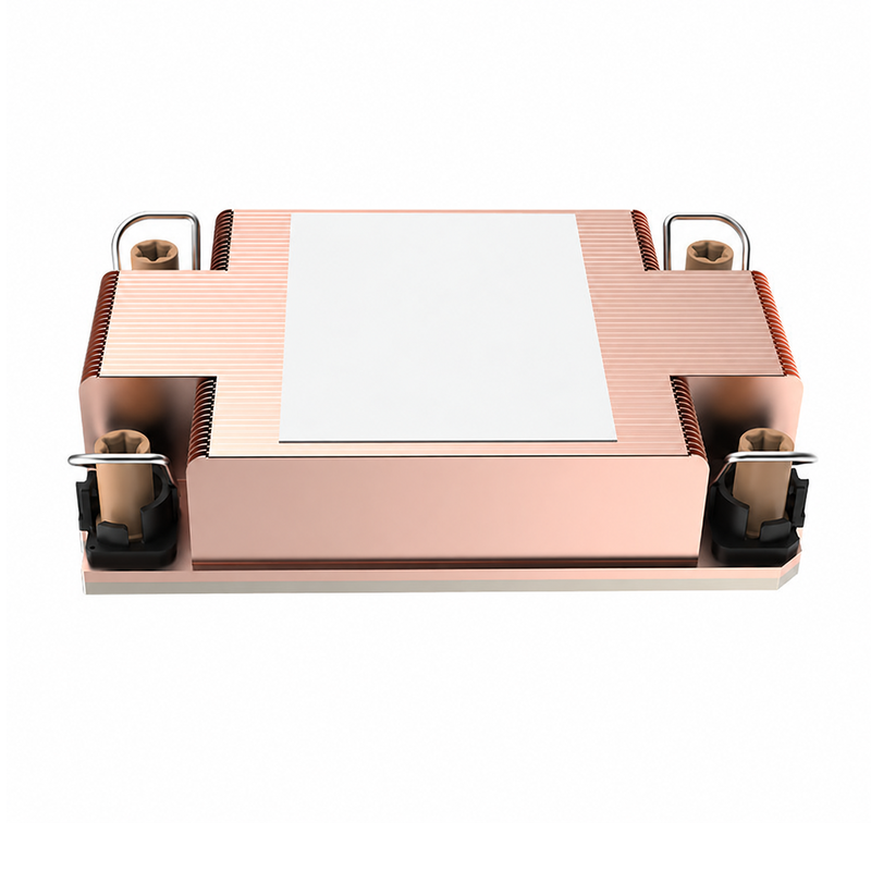 COOLSERVER V72 Intel LGA4189 Desktop 1U Server Thermal Simulation Customized Supported Laptop CPU Cooler Heat Sink TDP 240W